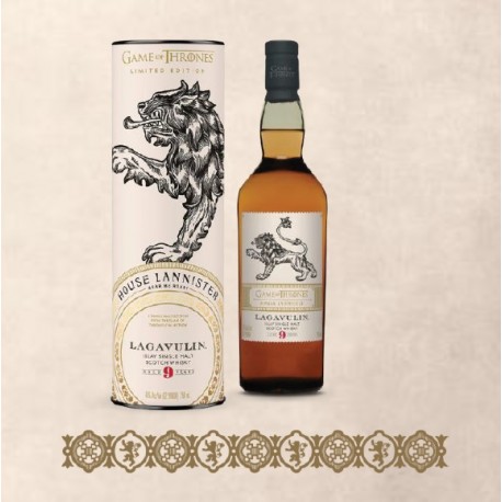 House of Lannister LAGAVULIN 9 YEAR OLD 46%
