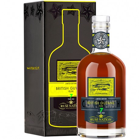 RUM NATION - BRITISH GUYANA 7 ÅR CASK STRENGTH 59%