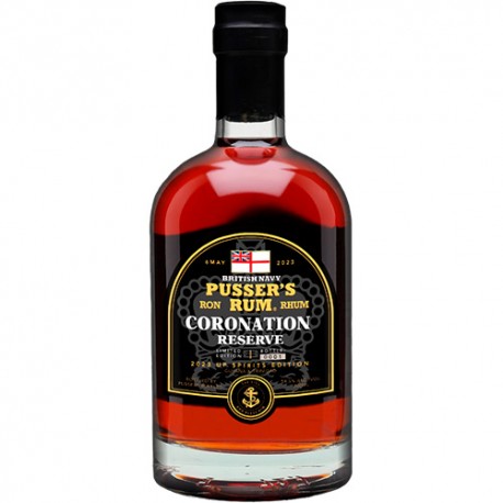 PUSSER'S CORONATION RESERVE RUM 54,5% - Fragtfri!